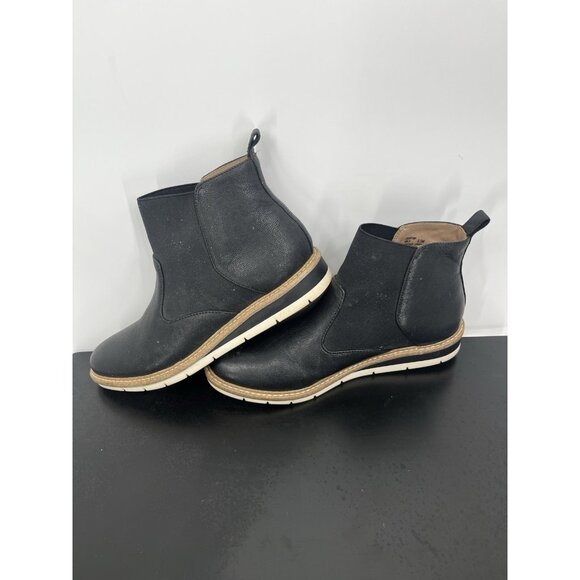 Kelly & Kate Benlela Booties size 6.5 Black Leather - Picture 2 of 7